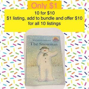 The Snowman Book by Raymond Briggs